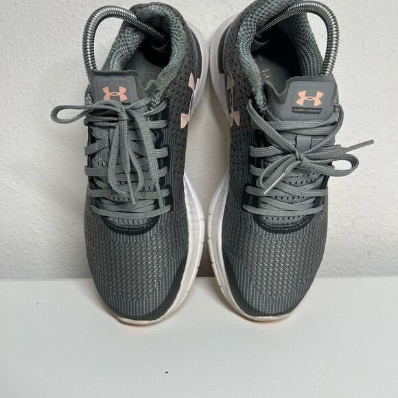 Under Armour Women's Running Shoes - I Will Run Fast - Size 6,5 - Gray/Pink - Picture 8 of 13